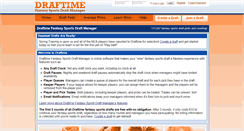 Desktop Screenshot of draftime.com